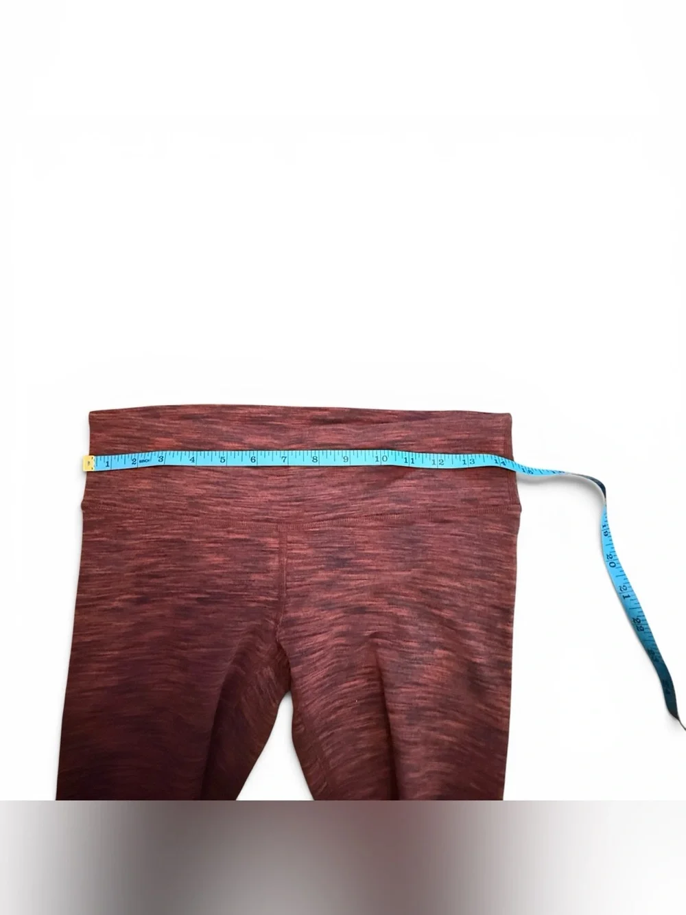 Alo Yoga Leggings Alo Pants Stretch Marled Burgundy